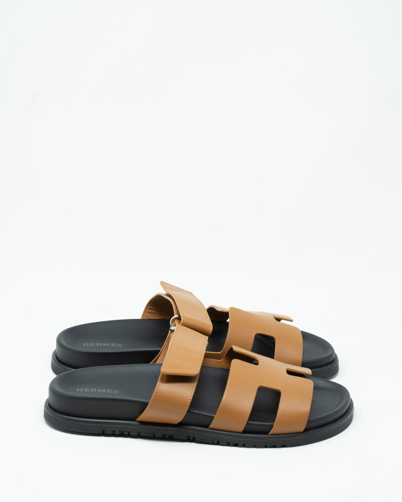 HERMES Chypre Sandals Vert d'Eau 39 EU *New - Timeless Luxuries