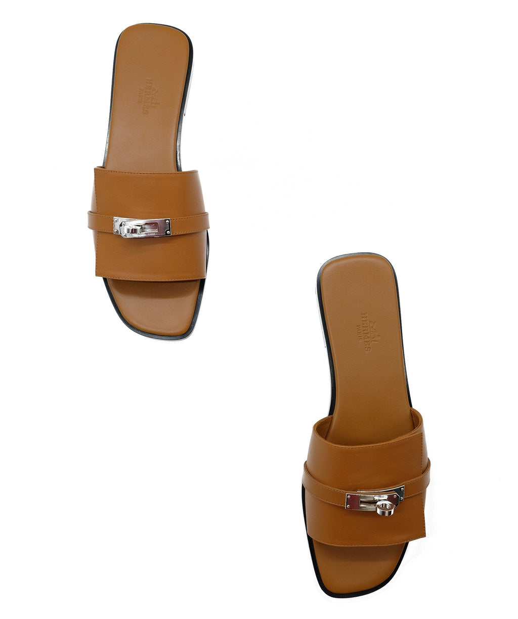 Hermes kelly slippers hot sale