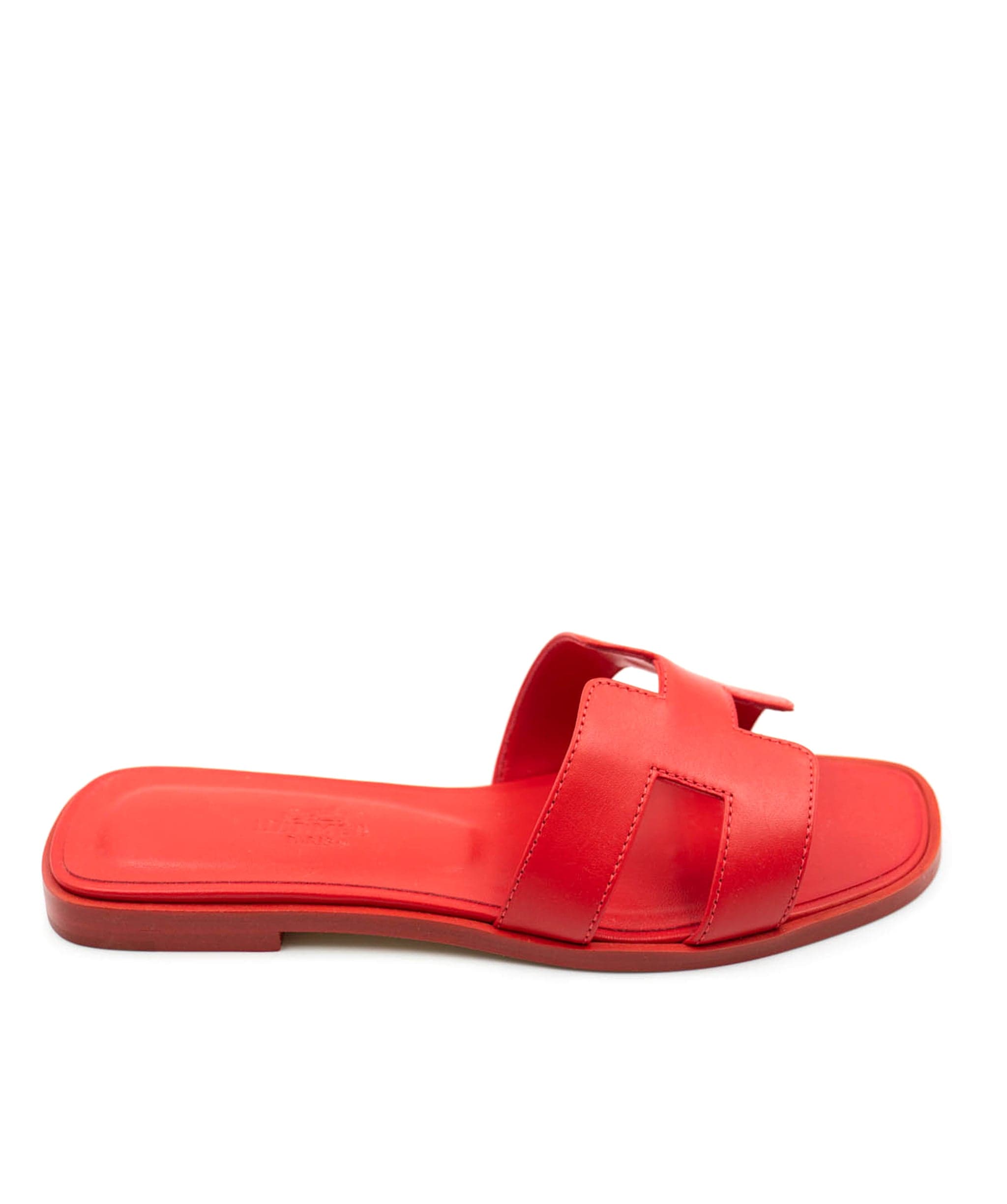 Hermès Oran sandals 36 red Bali ASL4123 – LuxuryPromise