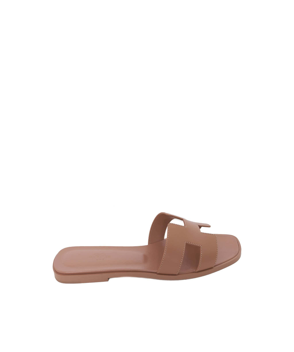 Hermès Oran Sandals Bois de Santal Size 40 - ASL1322 – LuxuryPromise