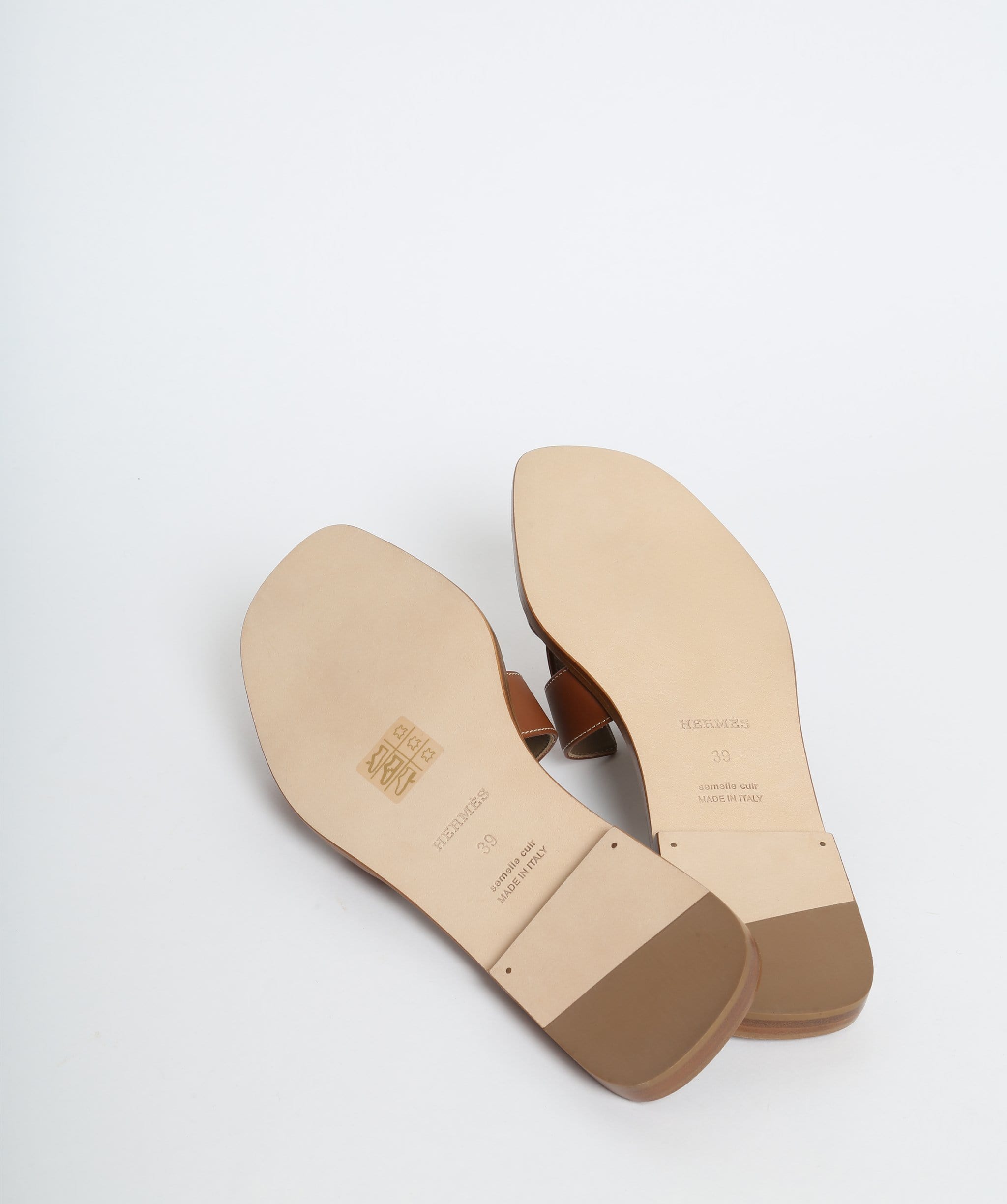 Hermès Hermes Oran Sandals - Brown Size 39