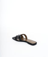 Hermès Hermes Oran sandals in black - size 39