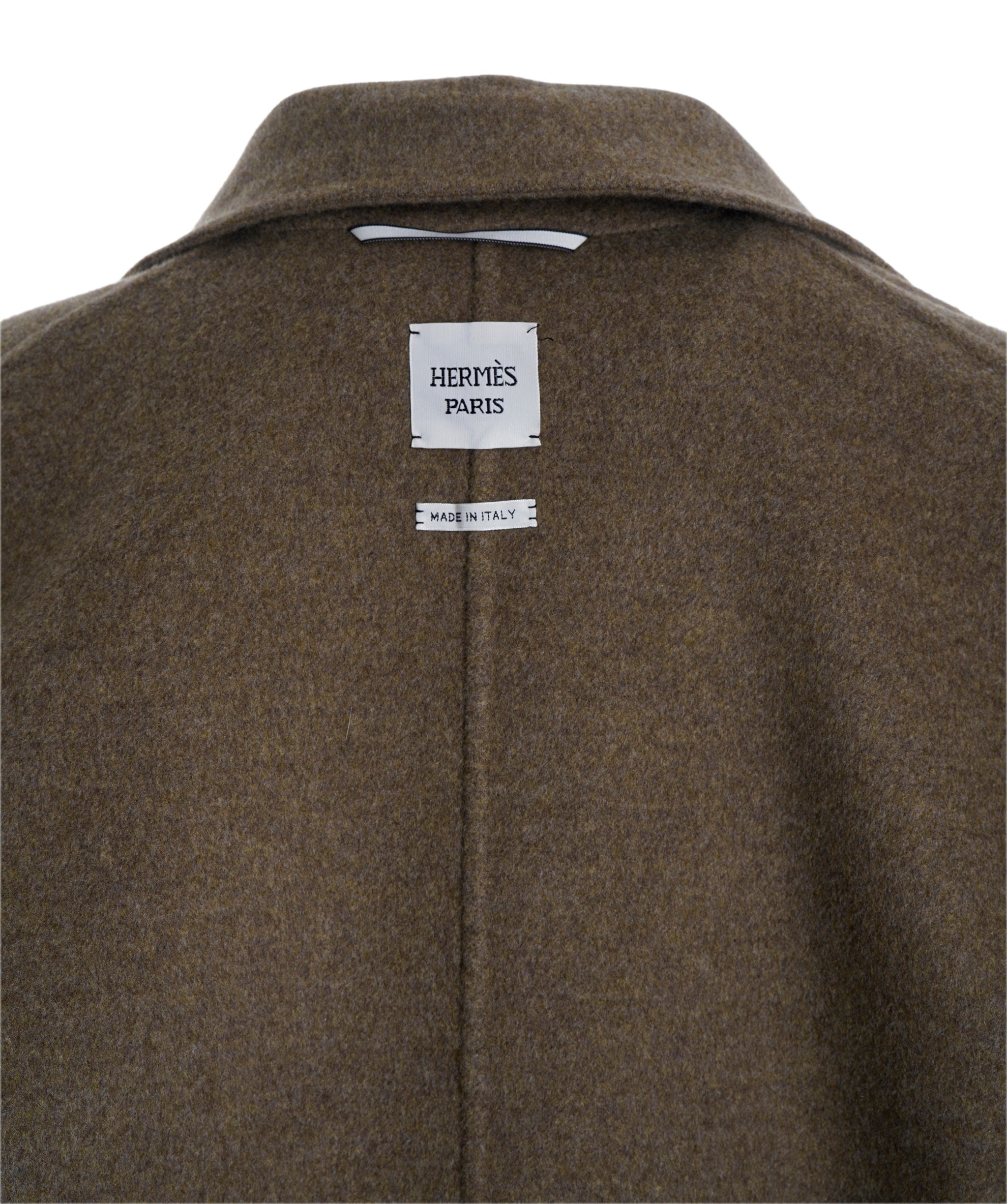 Hermès Hermes Vert Toundra Short Wrap Coat ALC0297