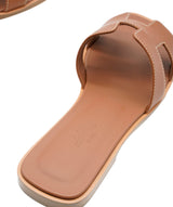 Hermès Oran Sandals Gold Size 38 ASL6817