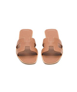 Hermès Oran Sandals Gold Size 38 ASL6817