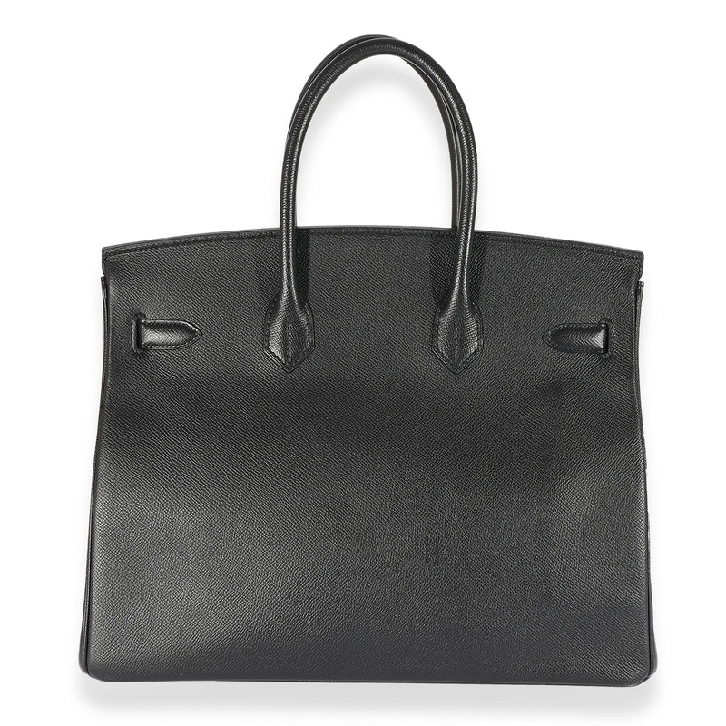 Hermès Hermès Black Epsom Birkin 35 GHW