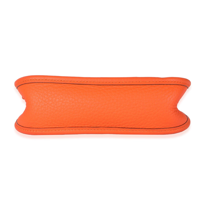 Hermès Evelyne 16 e TPM Bag Feu Clemence Orange Leather
