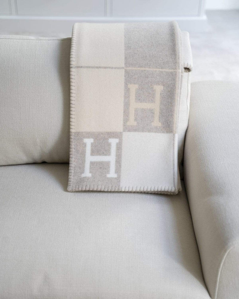 Hermès Hermes Avalon Blanket Camomile