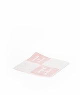 Hermès Hermes Avalon Epong white/pink hand towel