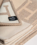 Hermès Hermès Avalon III Blanket Camomile