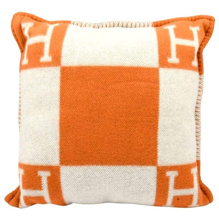 Hermès Hermes Avalon Pillow Orange RJL1178