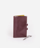 Hermès HERMES Leather Mini Notebook Cover Brown