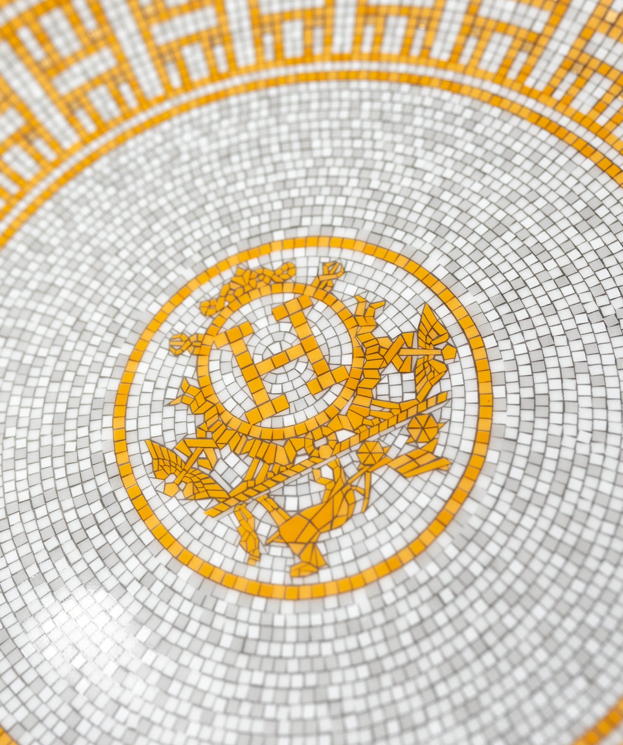 Hermès Hermes Mosaic plates. - AGL2217