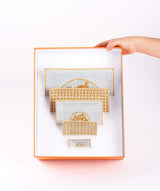 Hermès Hermès Mosaique Gold 5 Tray Gift Box Set