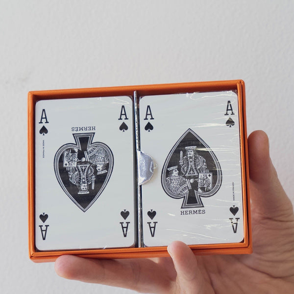 Only Hermes can come out with playing cards for $105 - Luxurylaunches