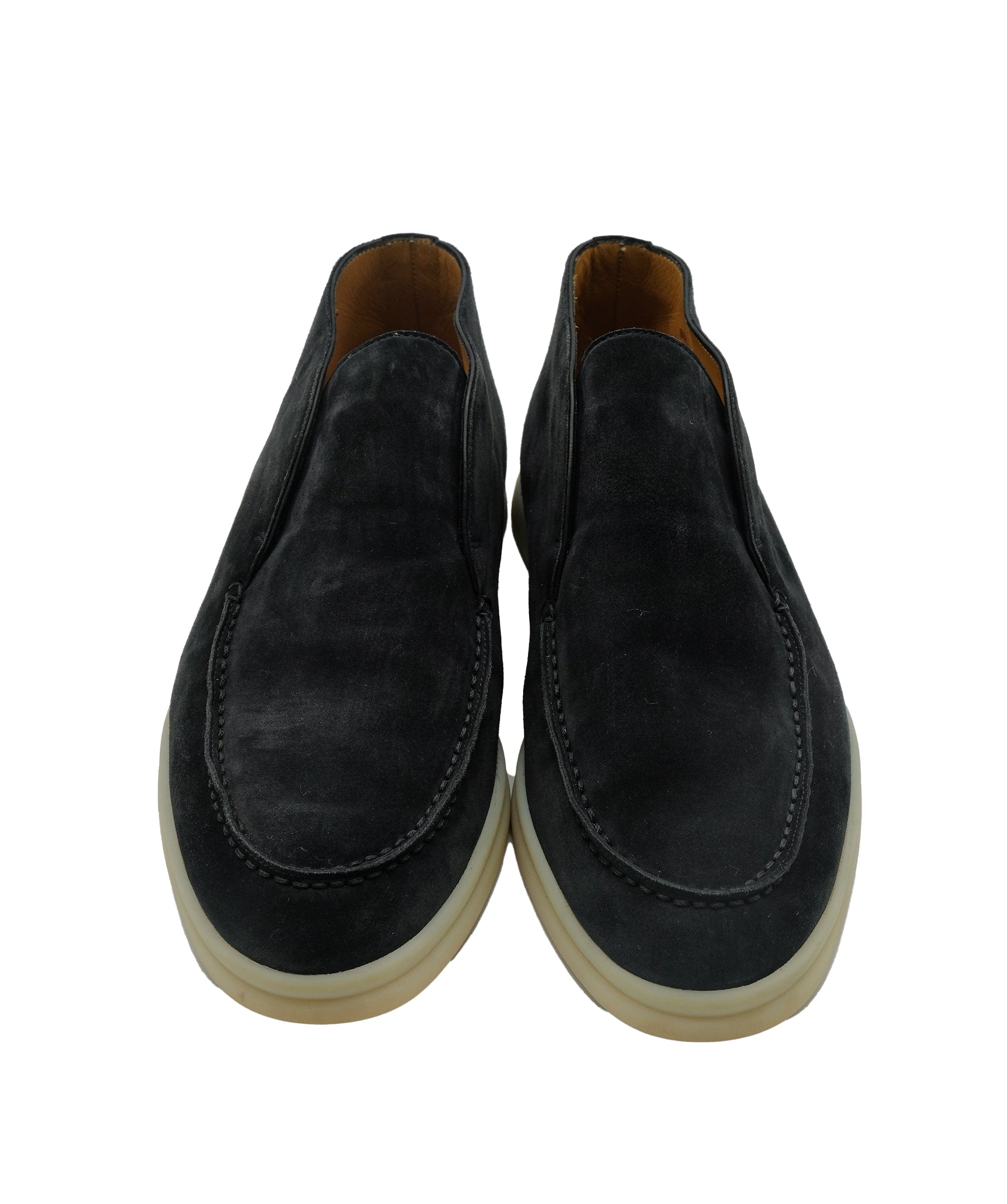 Loro Piana Loro Piana  loafers Suede charcoal size 38 RJC2161