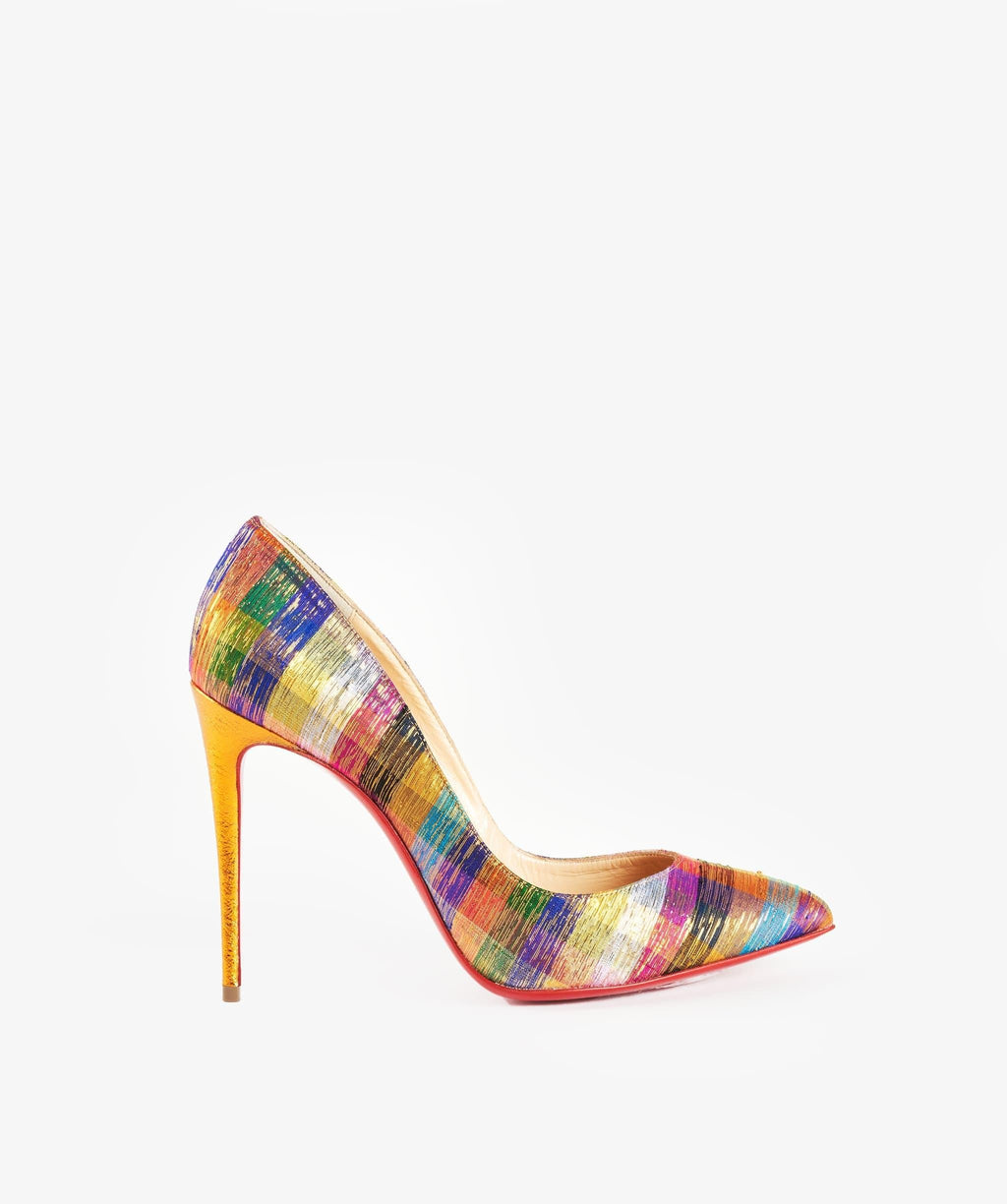 Louboutin rainbow glitter deals heels