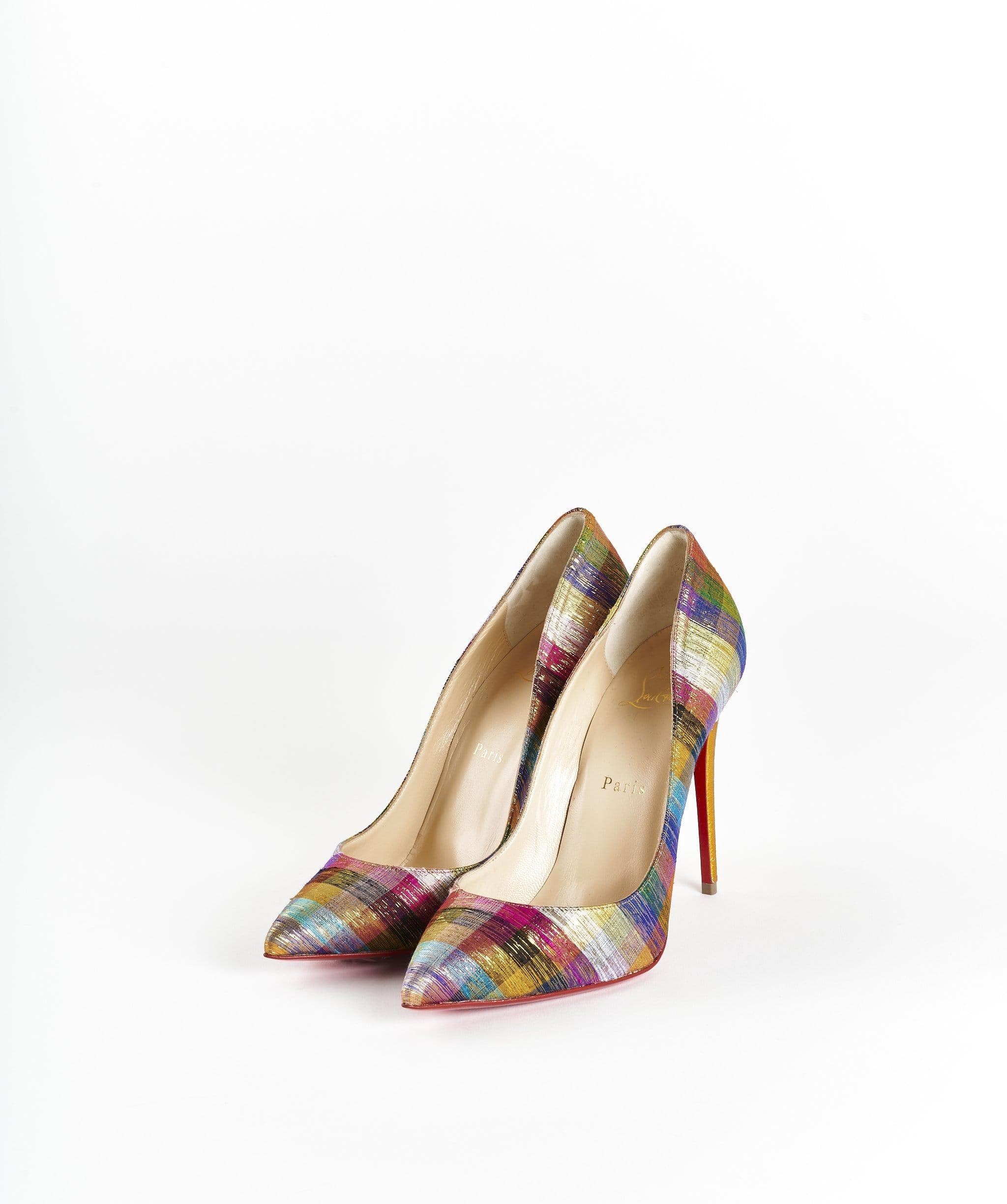 Christian Louboutin So Kate Rainbow Heels