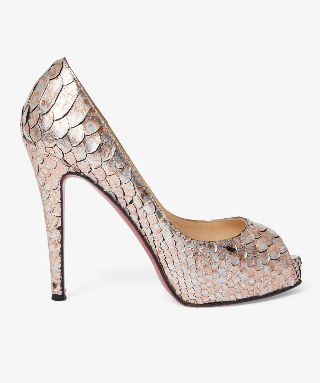 Louboutin python sales