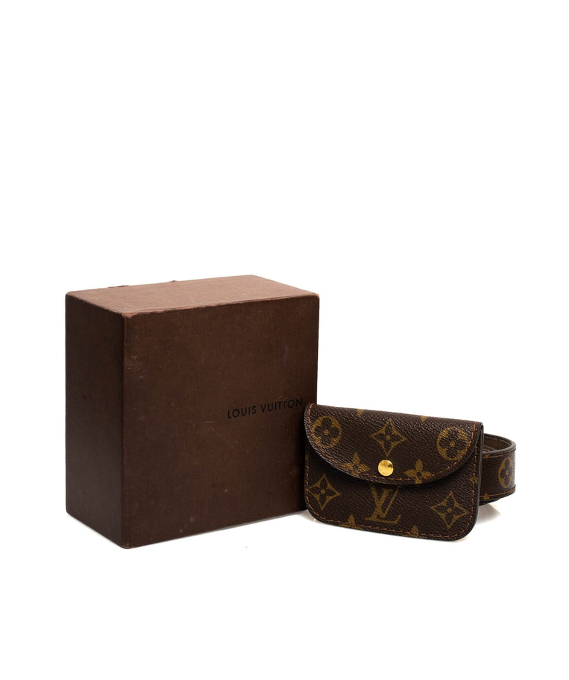 Louis Vuitton belt with detachable wallet - ADL1578