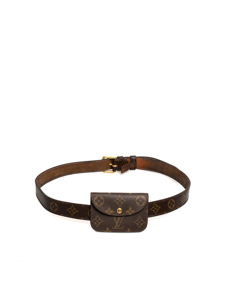 Louis Vuitton belt with detachable wallet - ADL1578