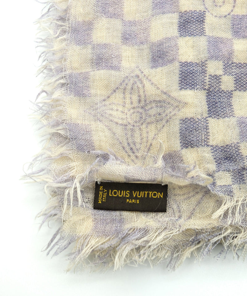 Louis Vuitton The Ultimate Scarf Black in Cashmere/Wool - US