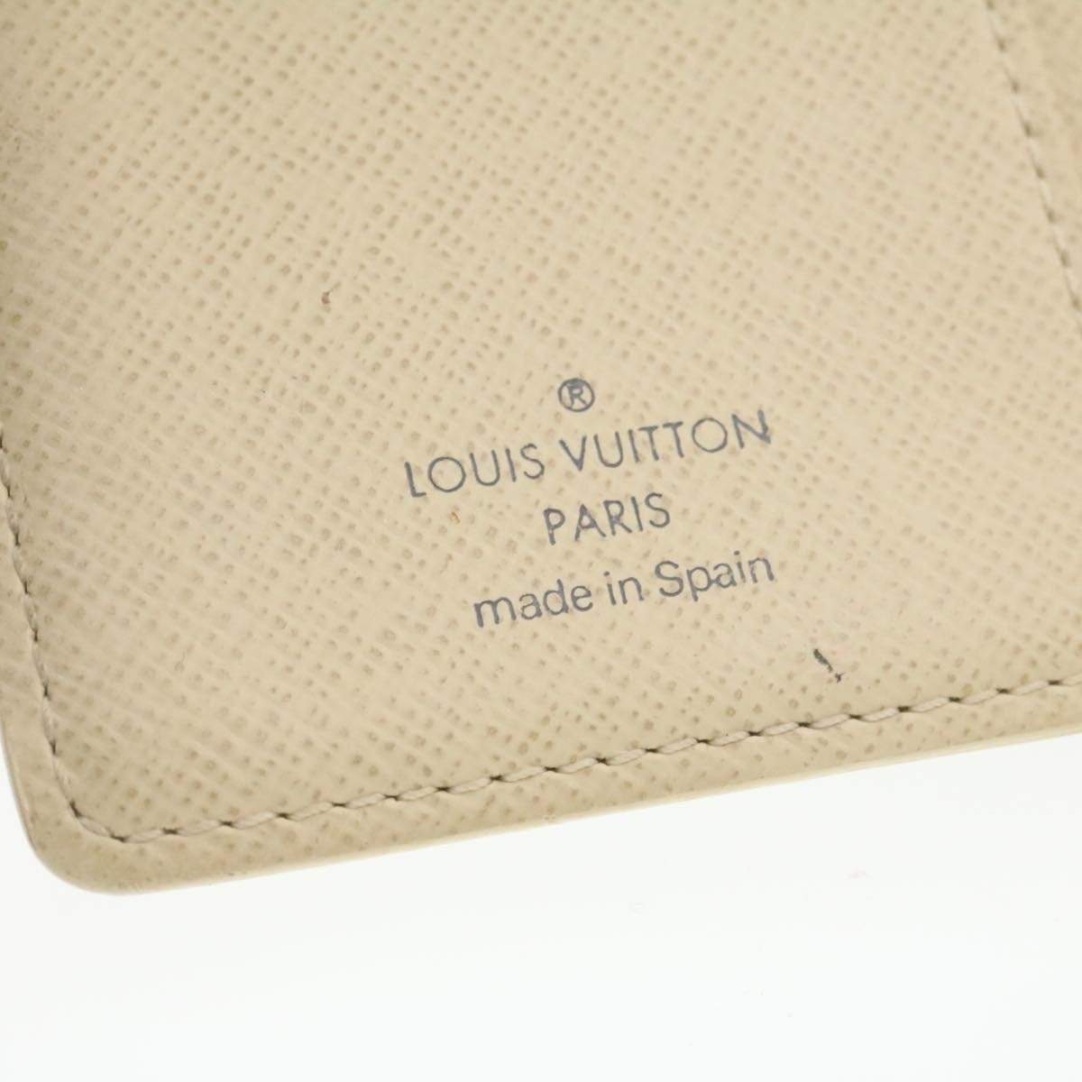 Louis Vuitton LOUIS VUITTON Damier Azur Agenda PM Day Planner Cover CA3037