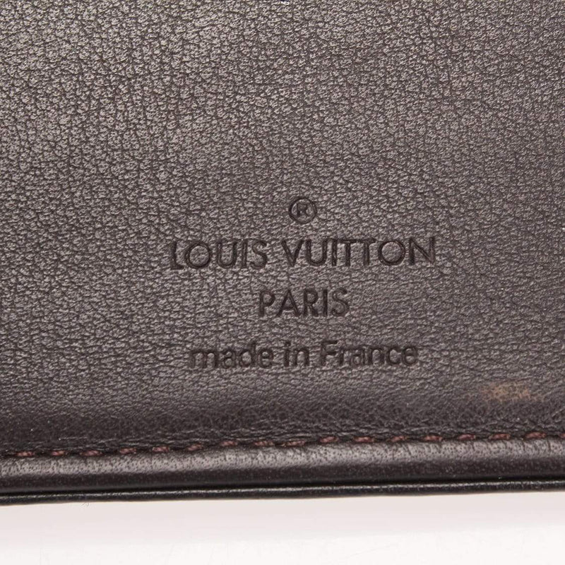 Authentic LOUIS VUITTON Damier Geant Canvas Leather Bifold Mens Wallet  France