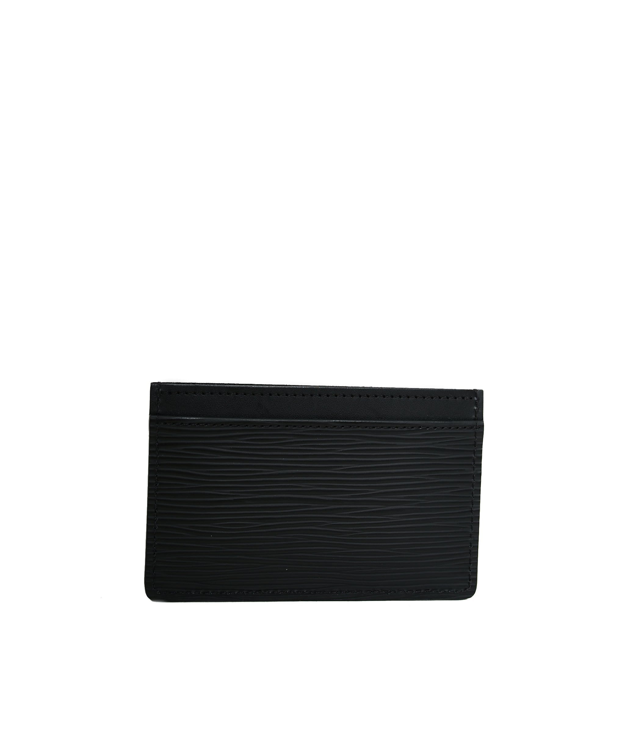 Louis Vuitton Louis Vuitton epi leather card holder black  - ADL1107
