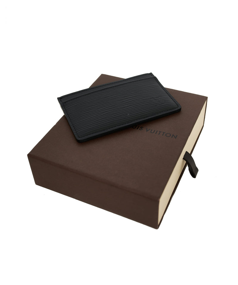 Louis Vuitton Epi Leather Card Case - Black Wallets, Accessories -  LOU740351