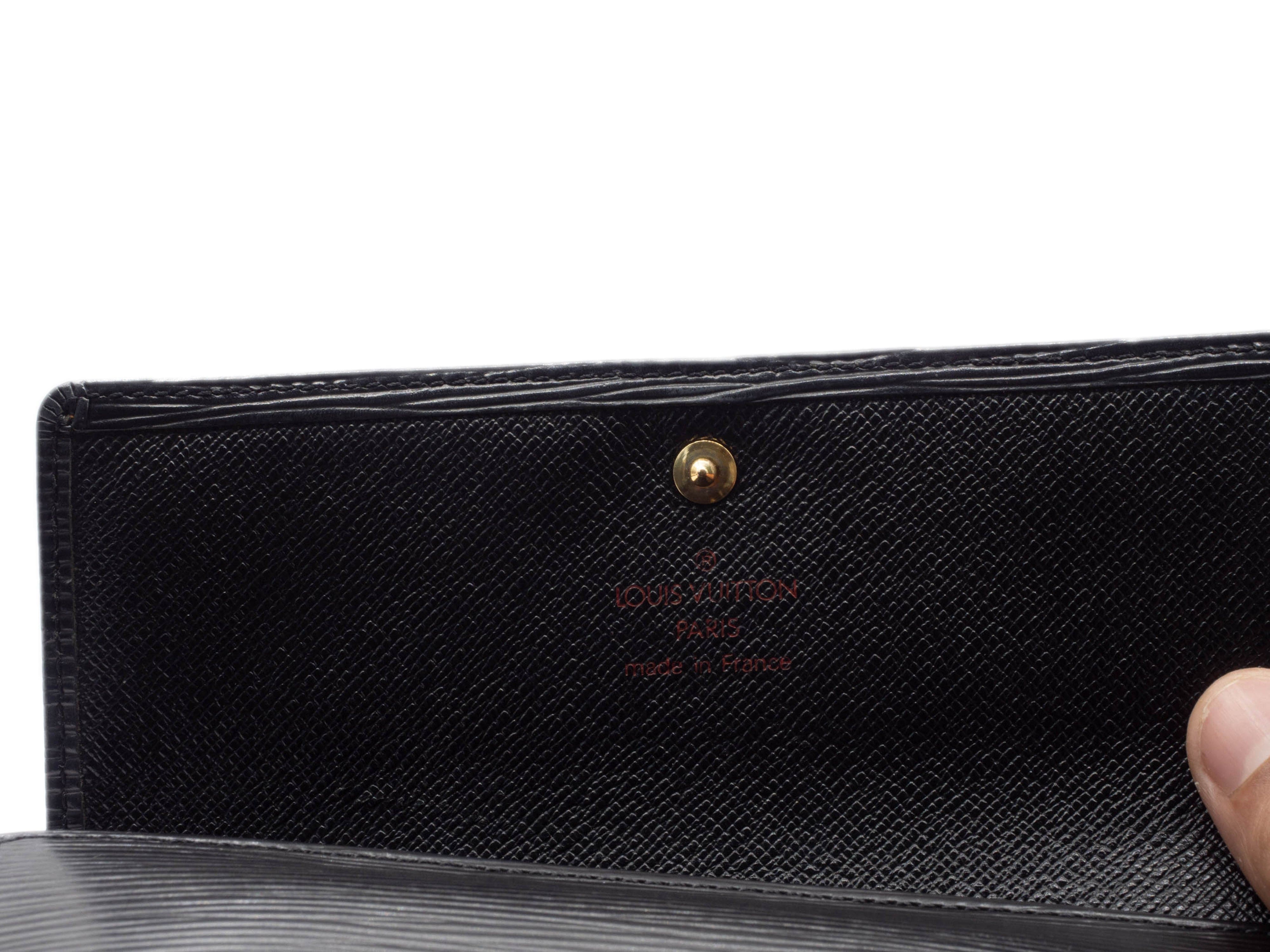 Louis Vuitton Louis Vuitton Epi Leather Wallet RJL1727