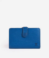 Louis Vuitton Louis Vuitton Epi Toledo Blue Wallet