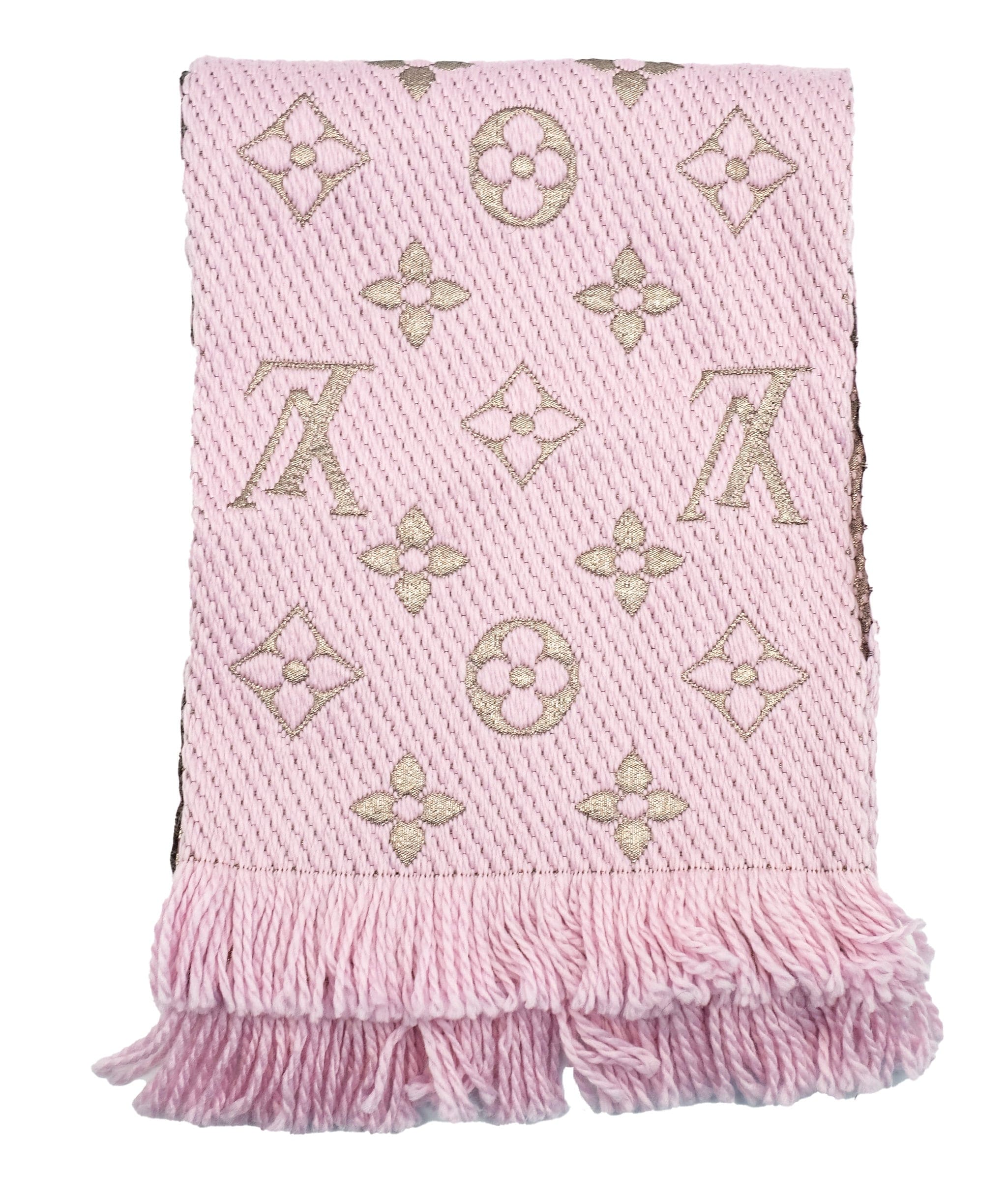 Louis Vuitton Louis Vuitton Knit Scarf Pink RJL1844