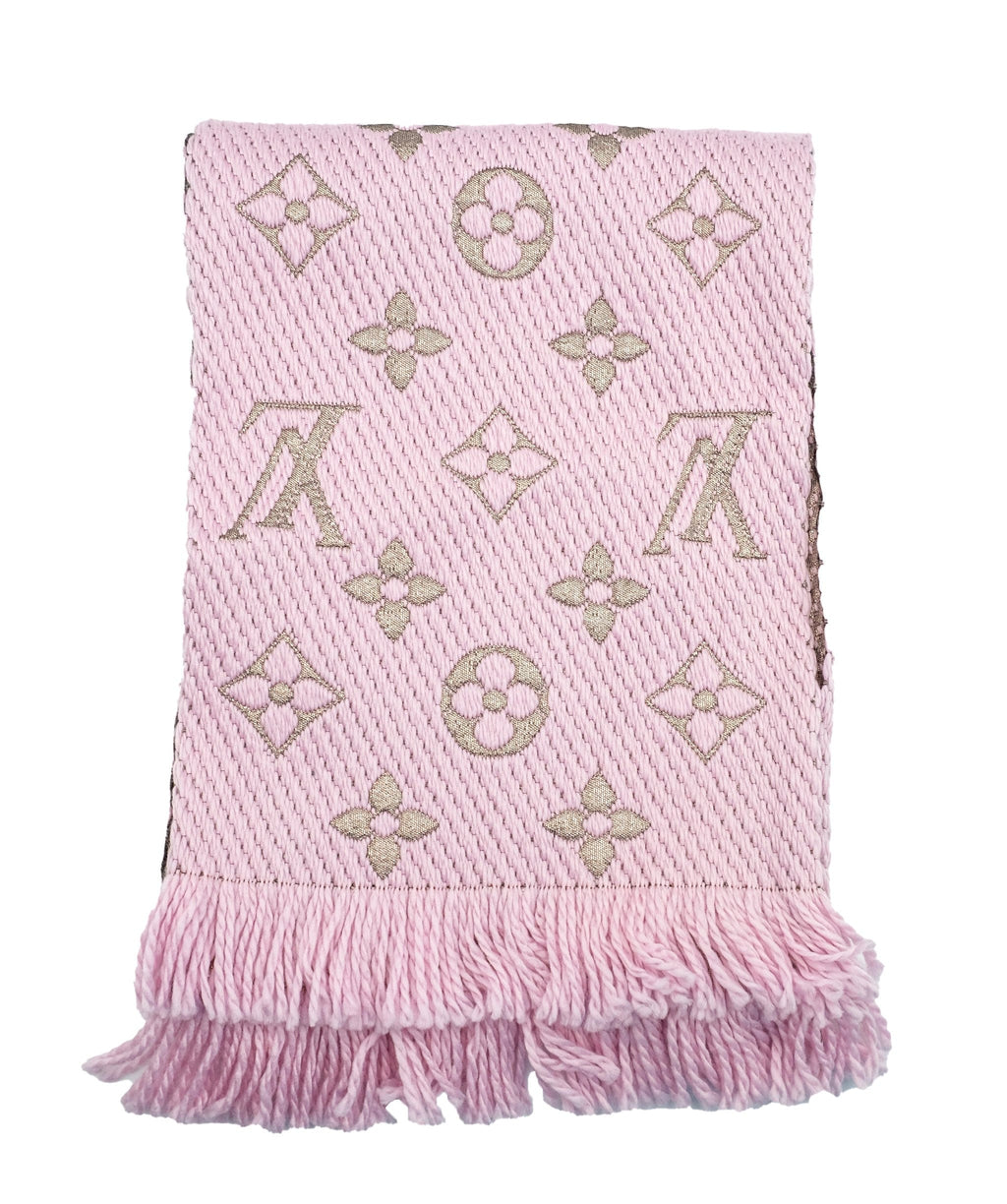 Louis Vuitton Knit Scarf Pink RJL1844