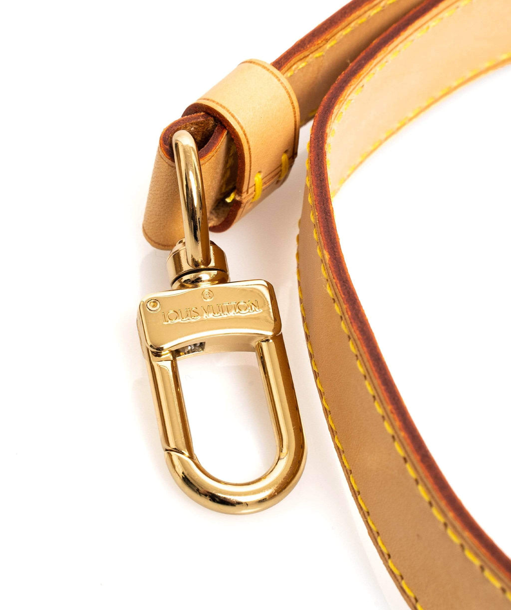 LOUIS VUITTON Leather Shoulder Keepall Strap MW1354 – LuxuryPromise