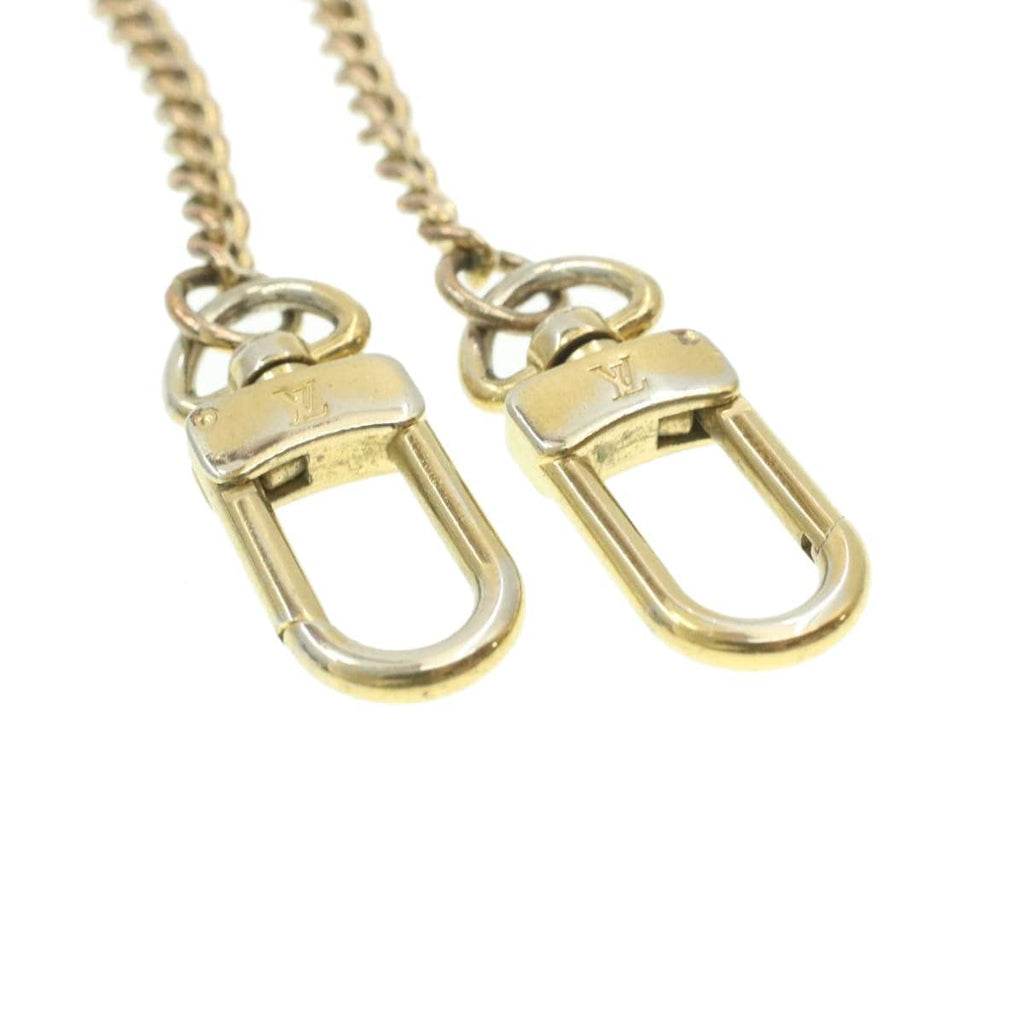 Louis Vuitton Gold Tone Thick Chain Bag Strap