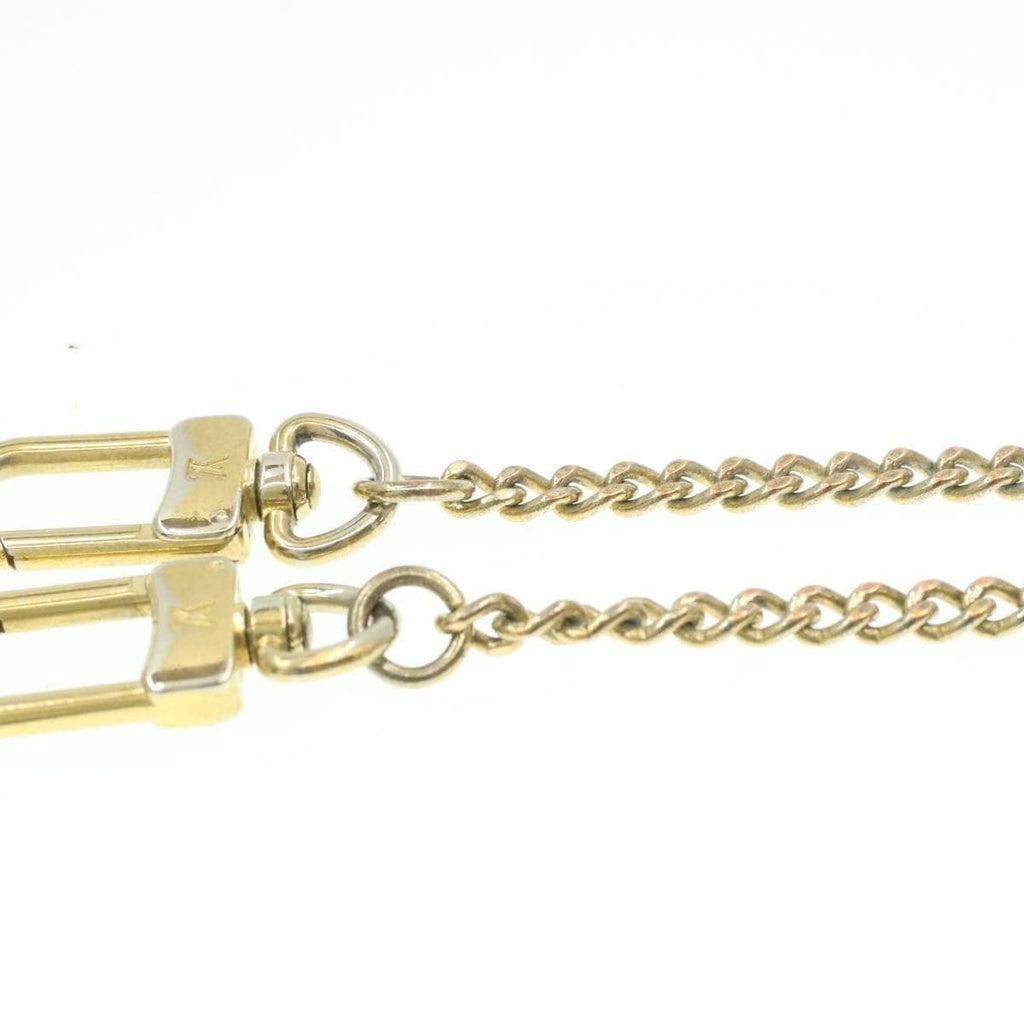 Louis Vuitton golden steel chain strap Gold hardware Metal ref