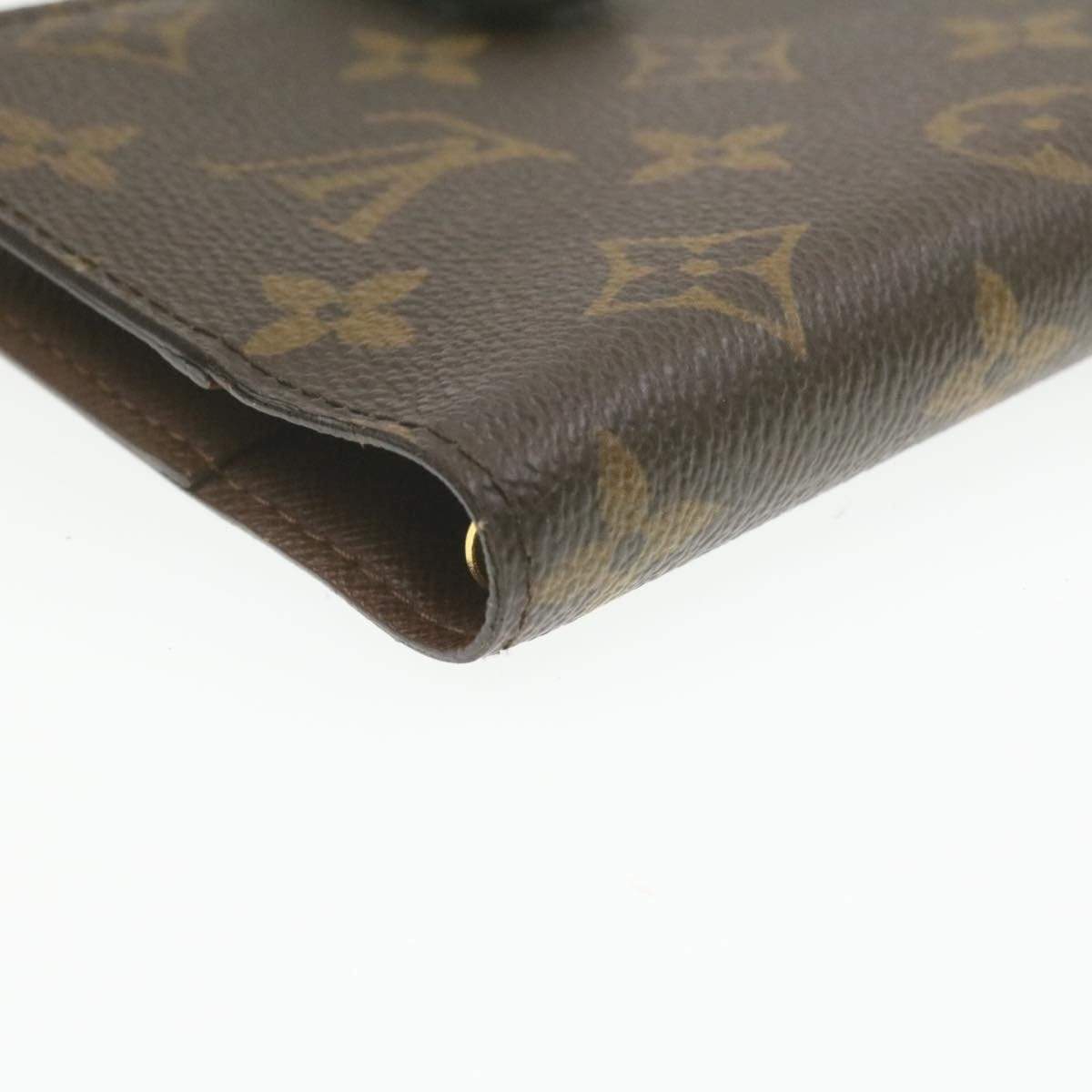 Louis Vuitton LOUIS VUITTON Monogram Agenda PM Day Planner CA5007