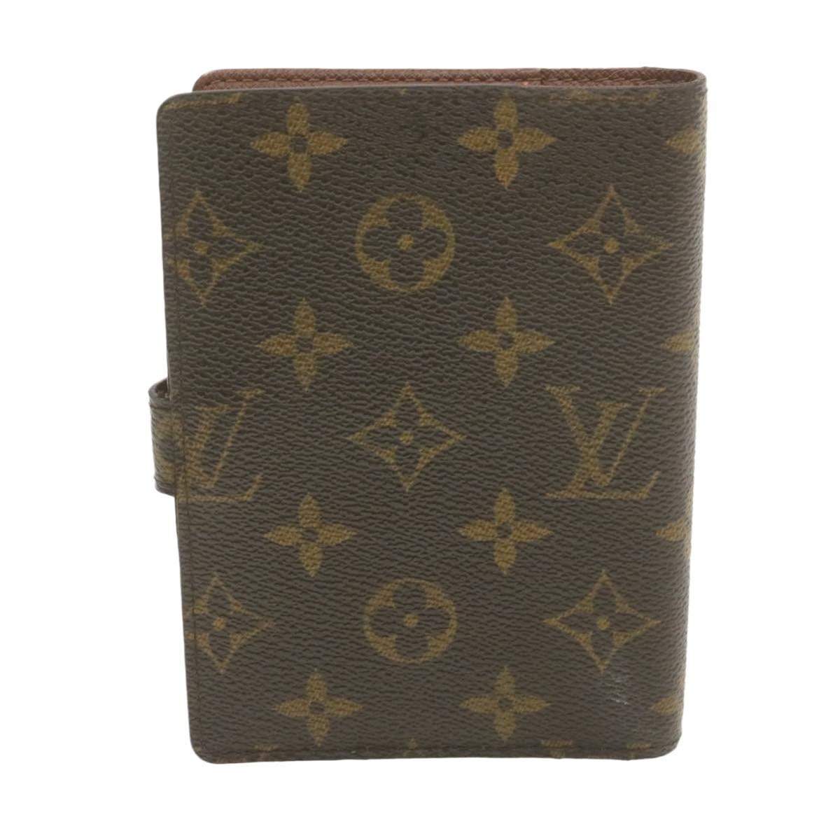 Louis Vuitton LOUIS VUITTON Monogram Agenda PM Day Planner Cover CA0015