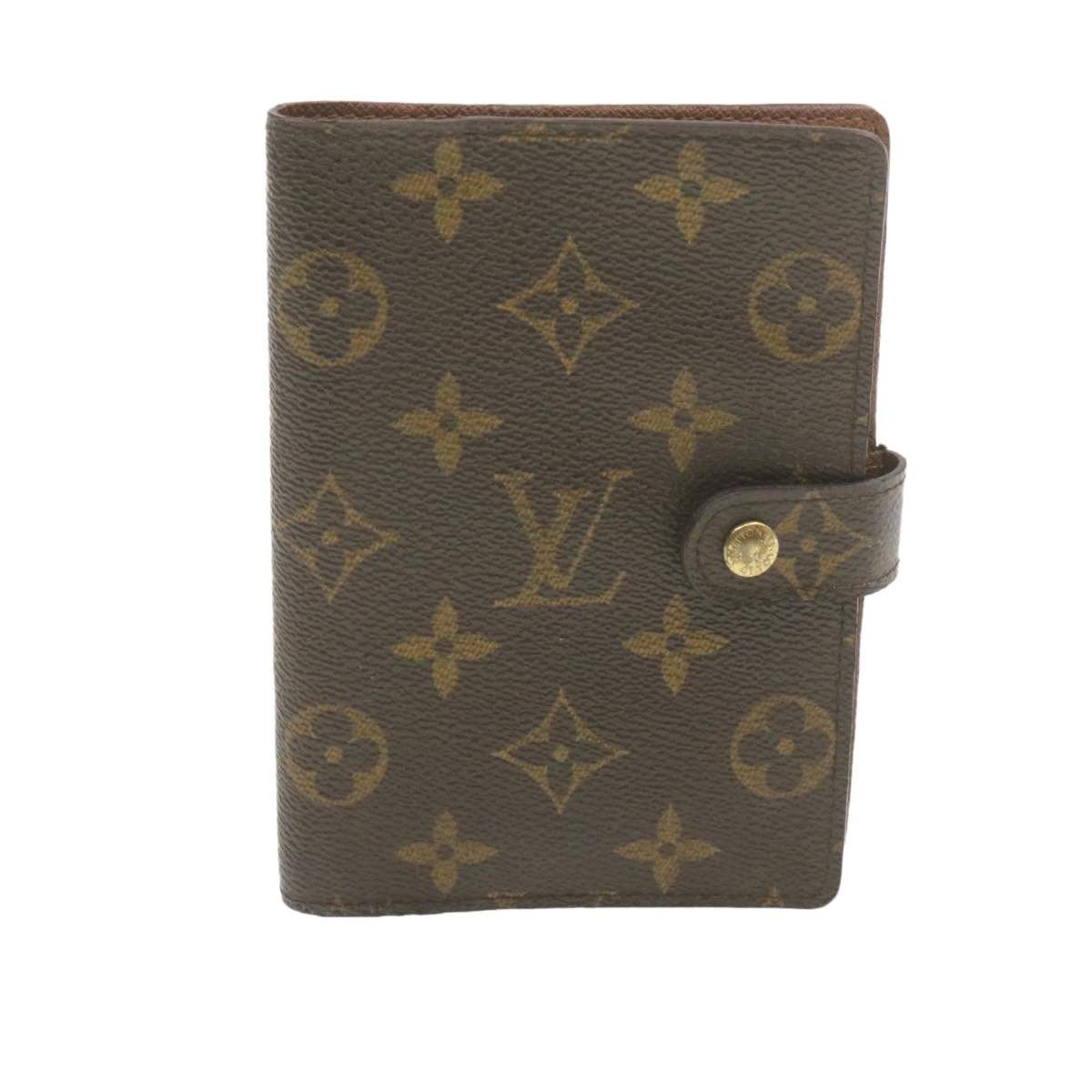 Louis Vuitton LOUIS VUITTON Monogram Agenda PM Day Planner Cover CA0015