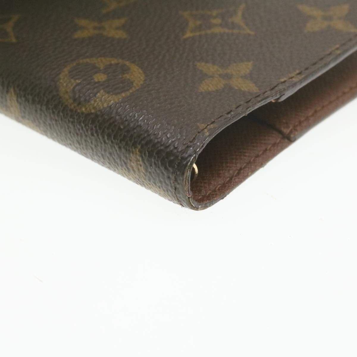 Louis Vuitton LOUIS VUITTON Monogram Agenda PM Day Planner Cover CA0015