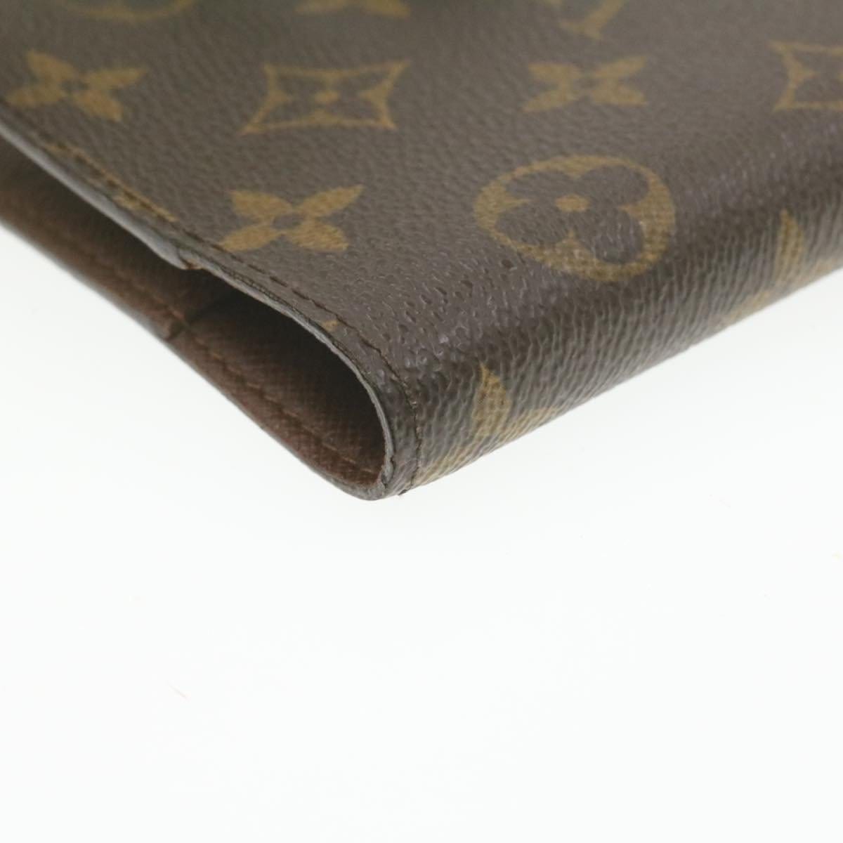 Louis Vuitton LOUIS VUITTON Monogram Agenda PM Day Planner Cover CA0015