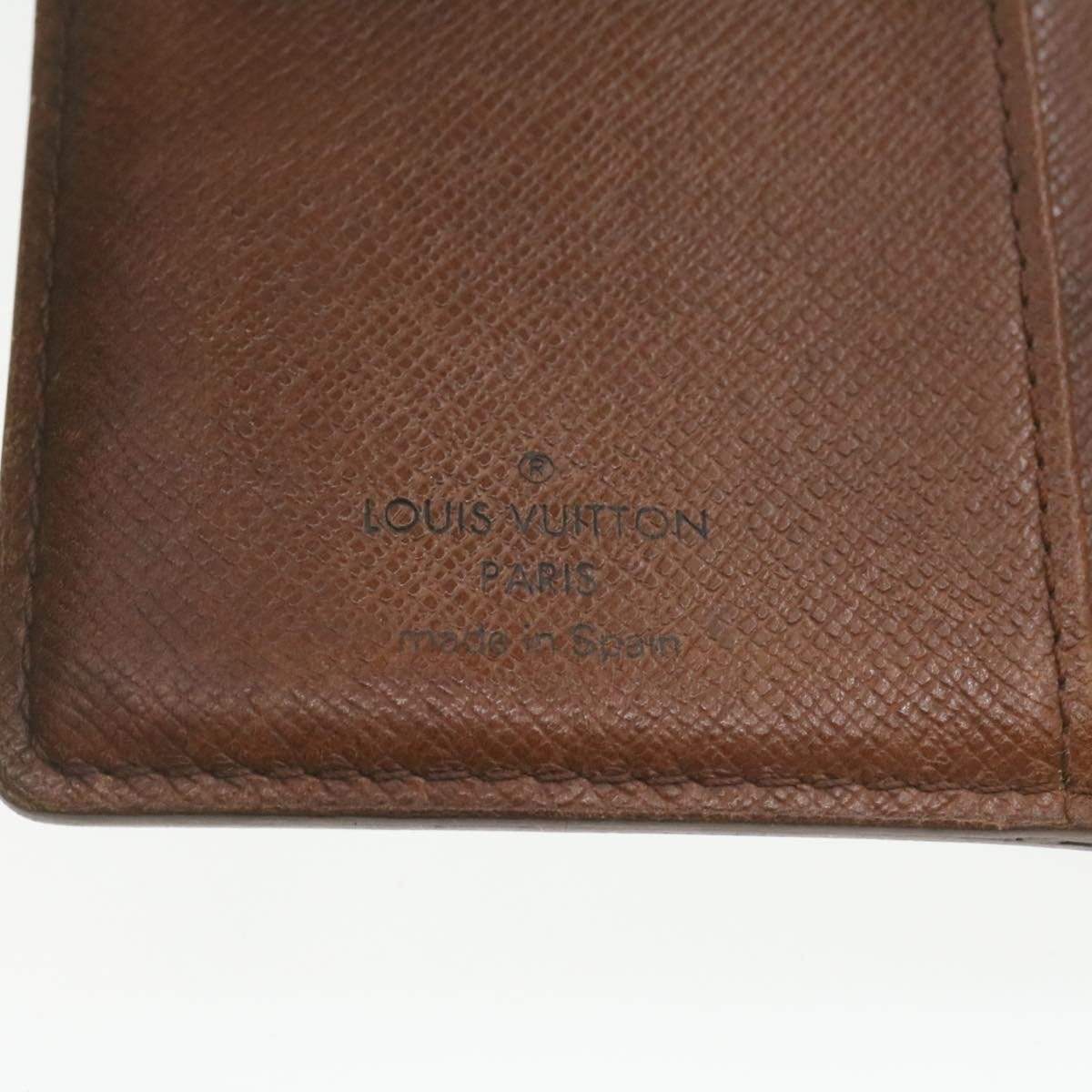 Louis Vuitton LOUIS VUITTON Monogram Agenda PM Day Planner Cover CA0997