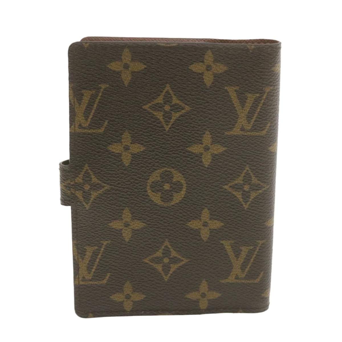 Louis Vuitton LOUIS VUITTON Monogram Agenda PM Day Planner Cover CA5007