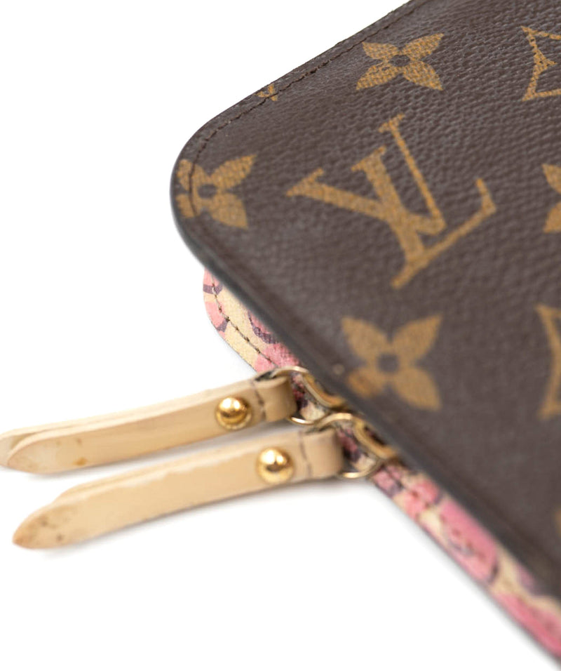 Louis Vuitton Monogram Clémence Wallet, Pink