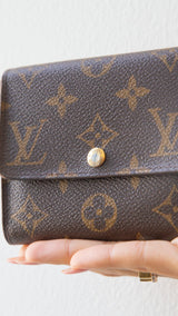 Louis Vuitton Louis Vuitton Monogram Compact Wallet RJL1236