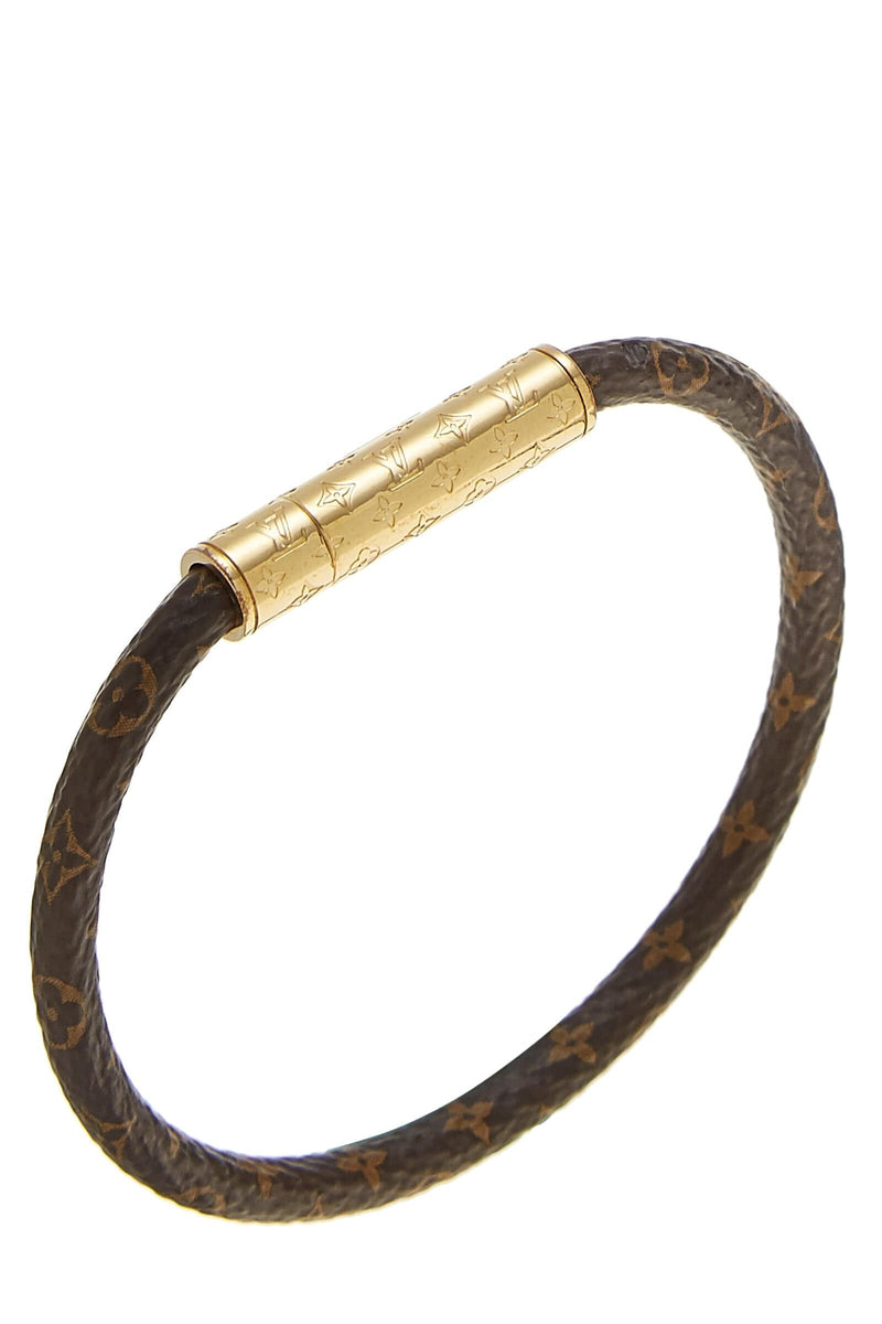 Louis Vuitton Monogram Confidential Bracelet in Metallic