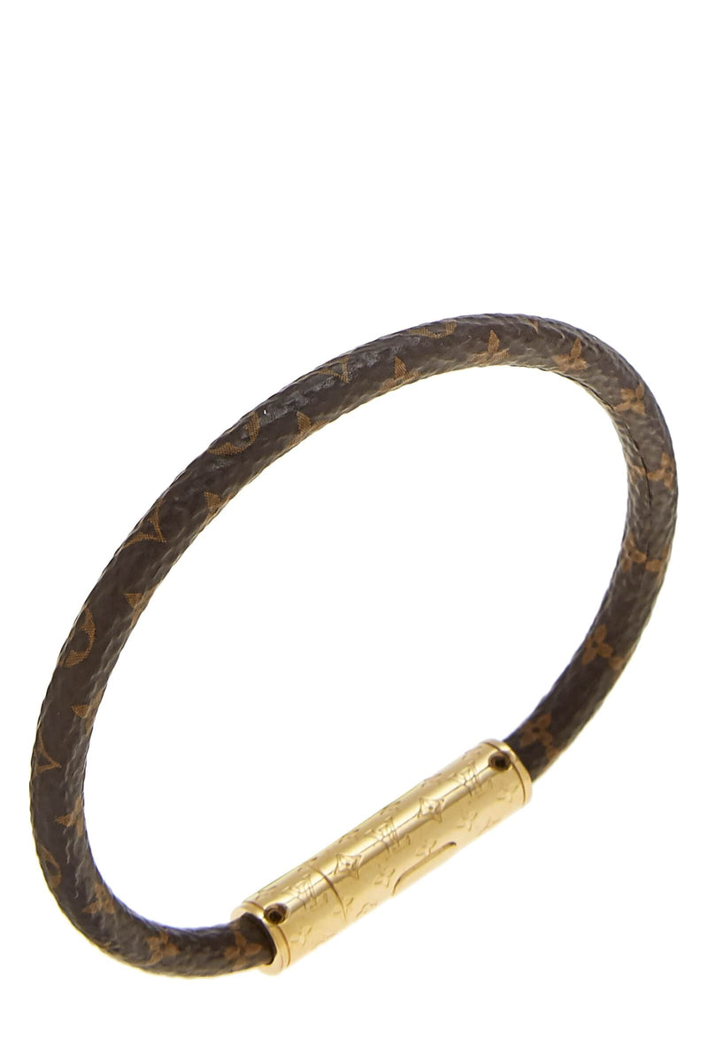 Louis Vuitton Monogram Confidential Bracelet in Metallic