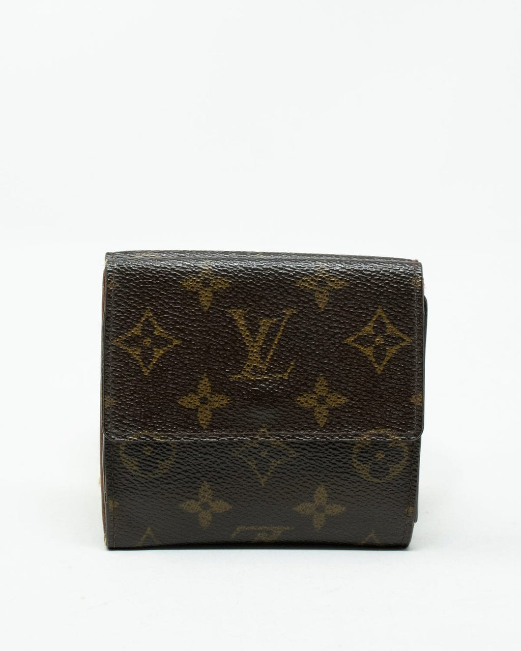 Louis Vuitton monogram coated canvas Elise wallet in 2023