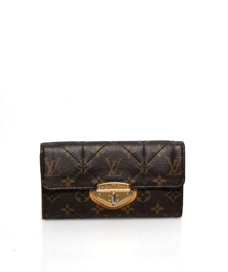 Monedero Louis Vuitton Etoile para mujer con monograma / oro Castaño Lienzo  ref.1005806 - Joli Closet